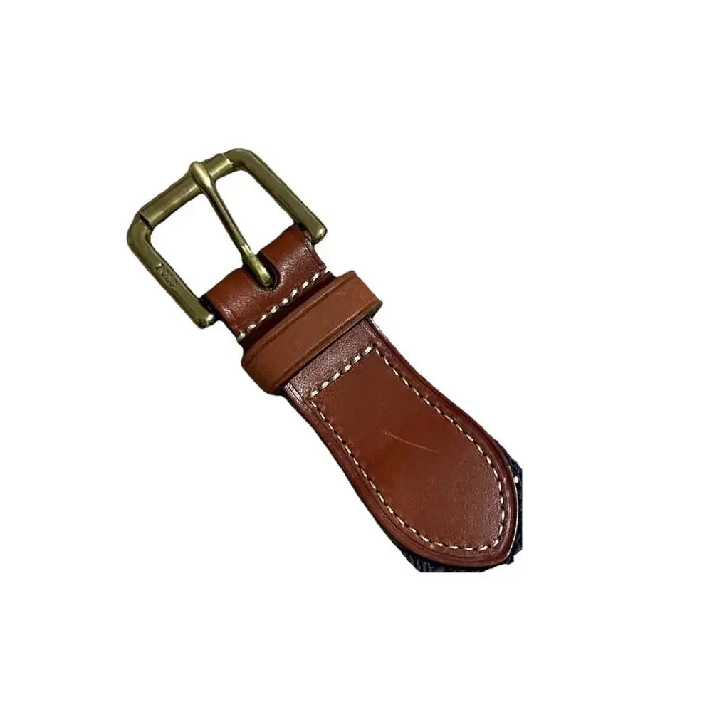 Polo Ralph Lauren Belt Surcingle‎ Boys Leather Roller Buckle Blue 25 H88